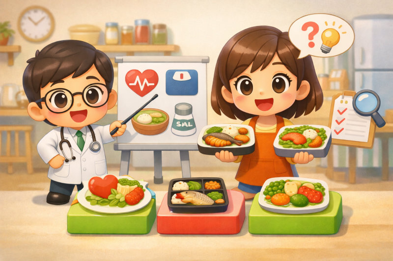 Dr.つるかめキッチンのメニューの仕組みを理解して選びやすくする