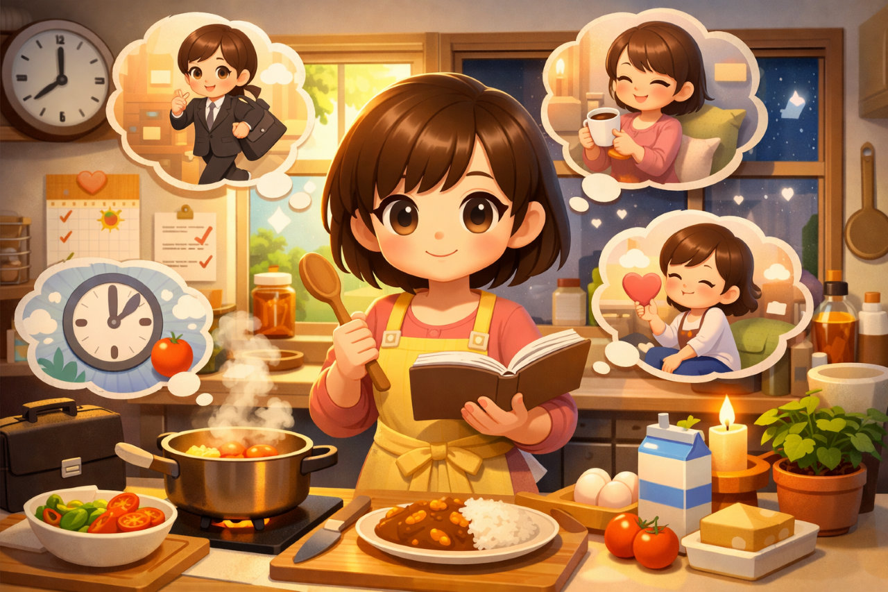 食事の準備にかける時間を軽やかに整えるために日々の流れを見つめ直すヒント